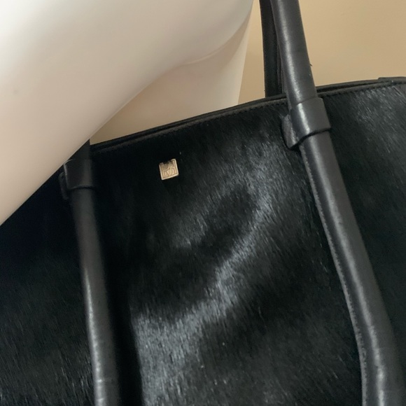 PLV Bristol Bag Large East/West Pony Hair Tote Bag - Picture 5 of 8